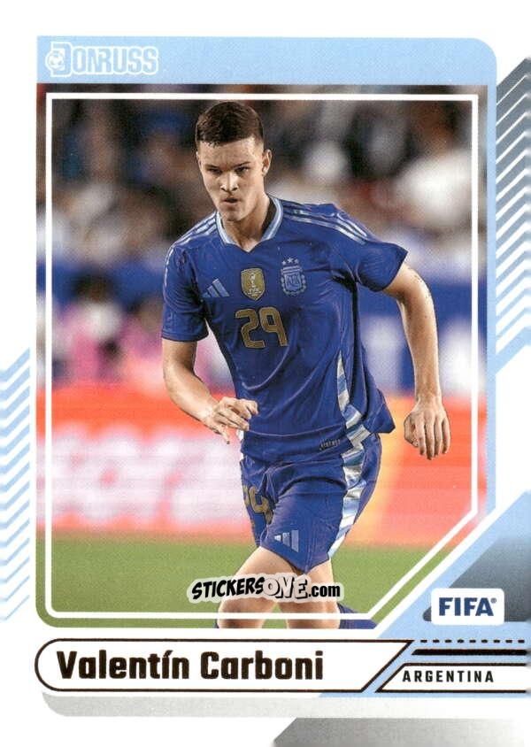 Cromo Valentin Carboni - Donruss Soccer 2024-2025
 n. 81 - Panini