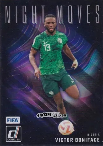 Figurina Victor Boniface - Donruss Soccer 2024-2025
 n. NMV8 - Panini
