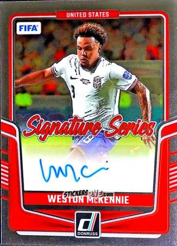 Cromo Weston McKennie - Donruss Soccer 2024-2025
 n. SS26 - Panini
