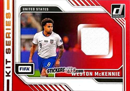Cromo Weston McKennie - Donruss Soccer 2024-2025
 n. KS10 - Panini
