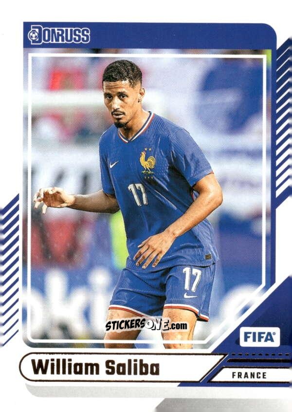 Sticker William Saliba - Donruss Soccer 2024-2025
 n. 109 - Panini