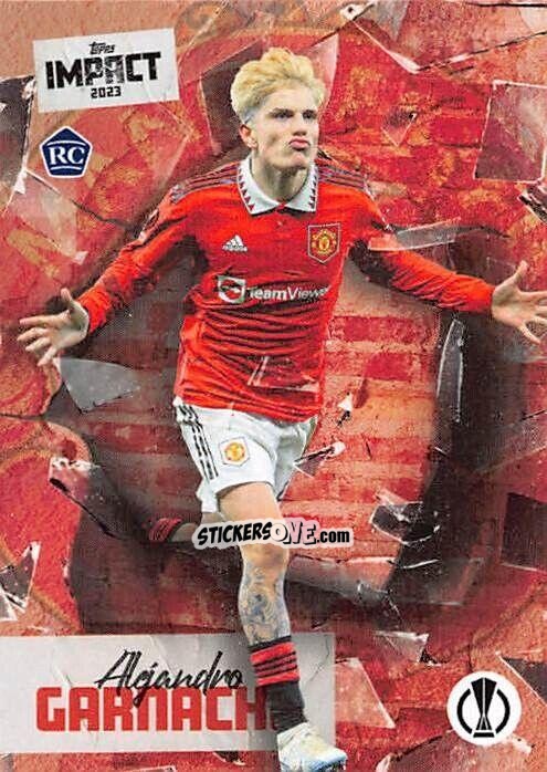 Figurina Alejandro Garnacho - Impact UEFA Club Competitions 2022-2023
 n. 3 - Topps