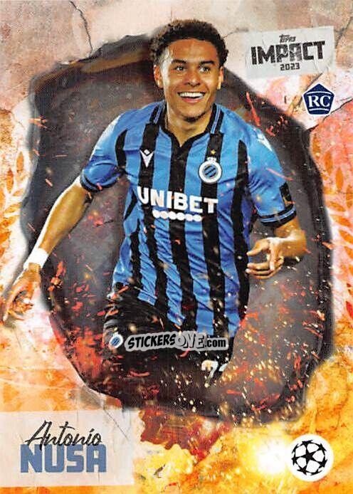 Cromo Antonio Nusa - Impact UEFA Club Competitions 2022-2023
 n. 4 - Topps