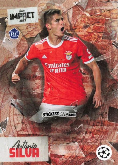 Sticker Antonio Silva - Impact UEFA Club Competitions 2022-2023
 n. 5 - Topps