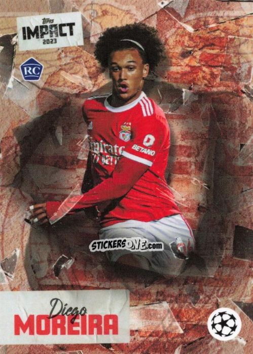 Cromo Diego Moreira - Impact UEFA Club Competitions 2022-2023
 n. 8 - Topps
