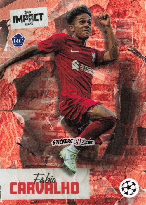 Cromo Fabio Carvalho - Impact UEFA Club Competitions 2022-2023
 n. 10 - Topps