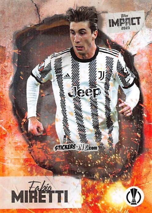 Figurina Fabio Miretti - Impact UEFA Club Competitions 2022-2023
 n. 11 - Topps