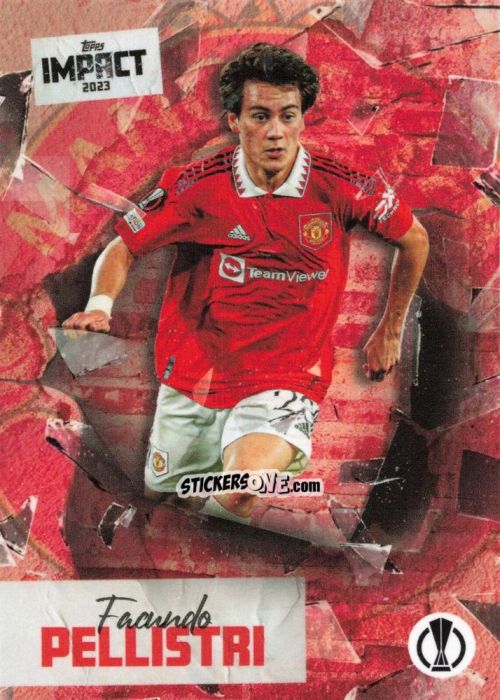 Figurina Facundo Pellistri - Impact UEFA Club Competitions 2022-2023
 n. 12 - Topps