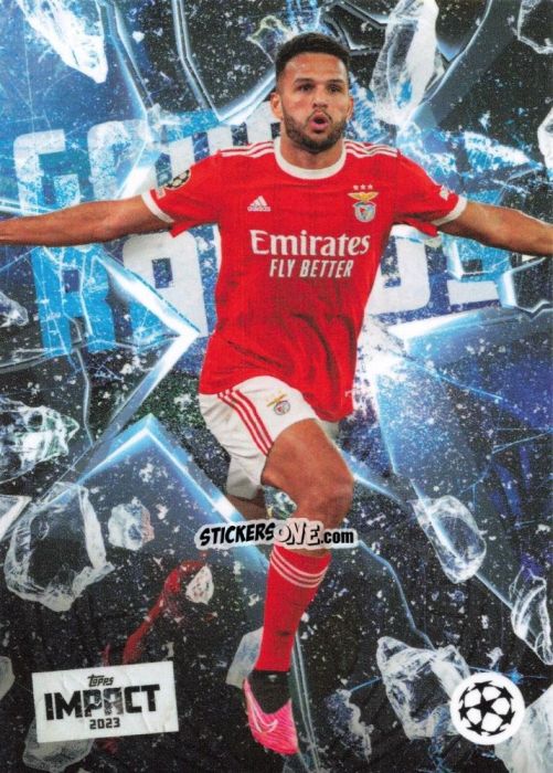 Figurina Goncalo Ramos - Impact UEFA Club Competitions 2022-2023
 n. 16 - Topps