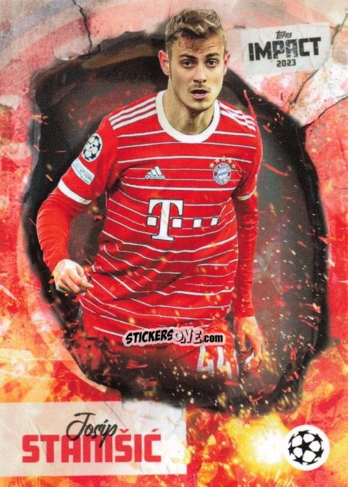 Figurina Josip Stanišić - Impact UEFA Club Competitions 2022-2023
 n. 20 - Topps