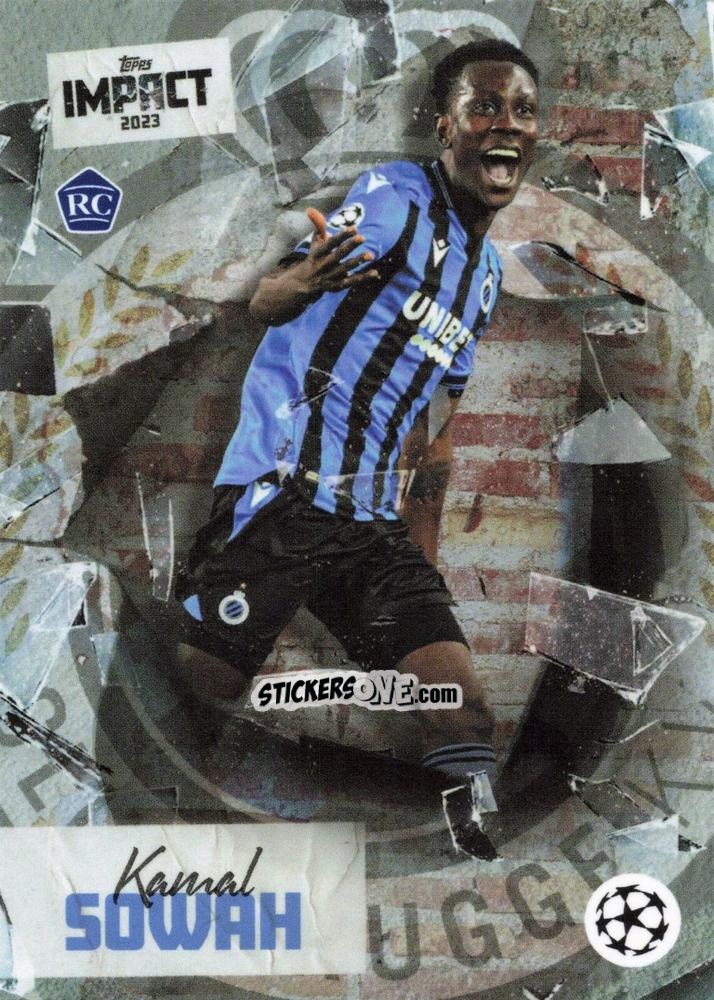 Cromo Kamal Sowah - Impact UEFA Club Competitions 2022-2023
 n. 22 - Topps