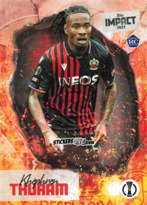Cromo Khéphren Thuram - Impact UEFA Club Competitions 2022-2023
 n. 23 - Topps