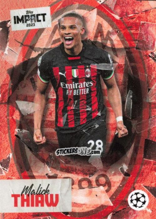 Cromo Malick Thiaw - Impact UEFA Club Competitions 2022-2023
 n. 25 - Topps