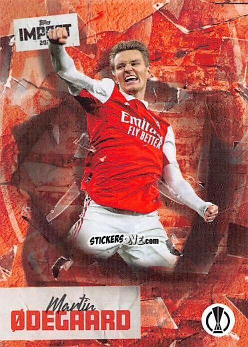 Figurina Martin Odegaard - Impact UEFA Club Competitions 2022-2023
 n. 27 - Topps