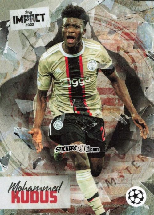 Sticker Mohammed Kudus - Impact UEFA Club Competitions 2022-2023
 n. 31 - Topps