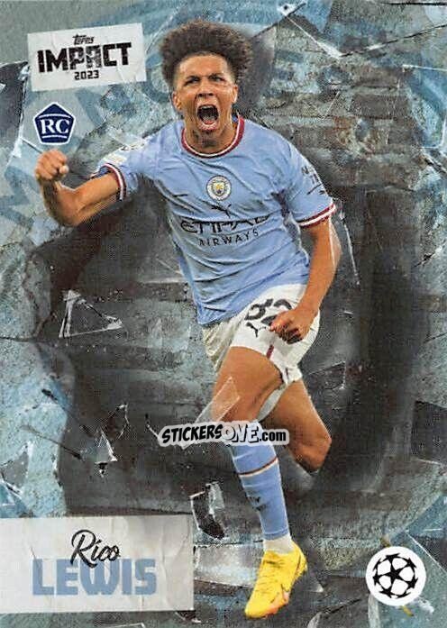 Cromo Rico Lewis - Impact UEFA Club Competitions 2022-2023
 n. 37 - Topps