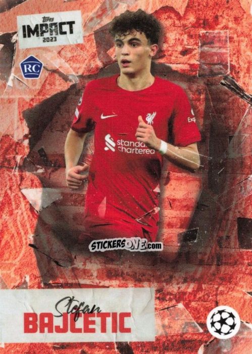 Figurina Stefan Bajčetić - Impact UEFA Club Competitions 2022-2023
 n. 41 - Topps