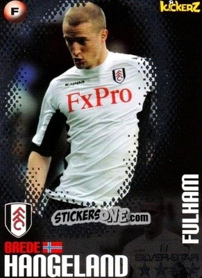 Figurina Brede Hangeland - Football Stars 2013-2014 n. 28 - Kickerz