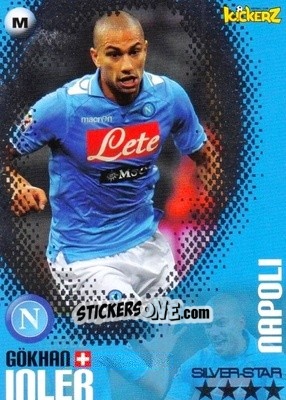 Figurina Gökhan Inler - Football Stars 2013-2014 n. 30 - Kickerz