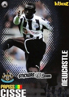Cromo Papiss Cisse - Football Stars 2013-2014 n. 35 - Kickerz