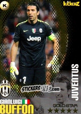 Figurina Gianluigi Buffon - Football Stars 2013-2014 n. 43 - Kickerz