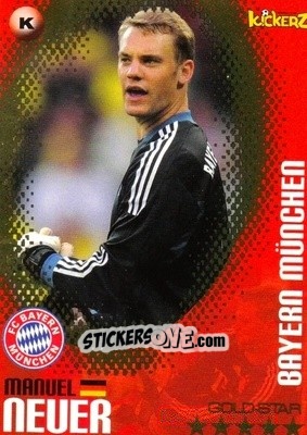 Cromo Manuel Neuer - Football Stars 2013-2014 n. 50 - Kickerz