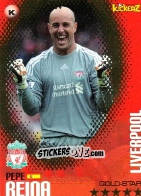 Figurina Pepe Reina - Football Stars 2013-2014 n. 57 - Kickerz