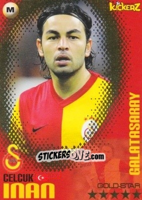 Figurina Selcuk Inan - Football Stars 2013-2014 n. 70 - Kickerz