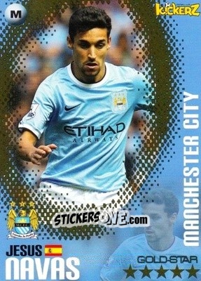 Cromo Jesus Navas - Football Stars 2013-2014 n. 73 - Kickerz