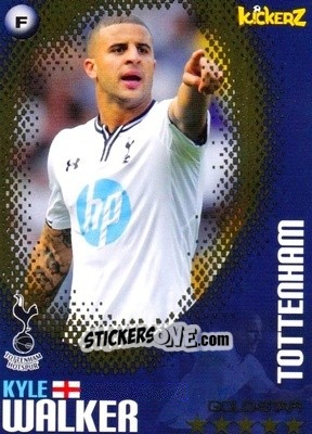 Sticker Kyle Walker - Football Stars 2013-2014 n. 74 - Kickerz