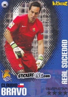 Figurina Claudio Bravo - Football Stars 2013-2014 n. 79 - Kickerz