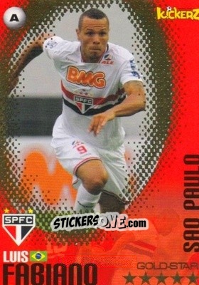 Sticker Luis Fabiano - Football Stars 2013-2014 n. 98 - Kickerz
