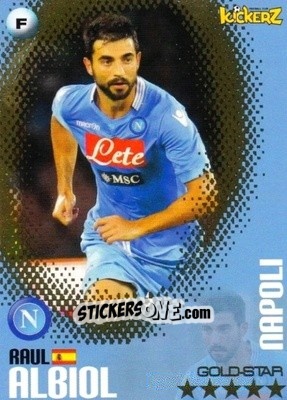 Cromo Raul Albiol - Football Stars 2013-2014 n. 102 - Kickerz