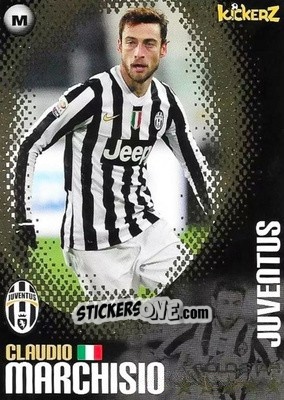 Figurina Claudio Marchisio - Football Stars 2013-2014 n. 114 - Kickerz