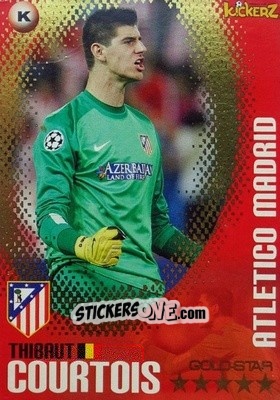 Figurina Thibaut Courtois - Football Stars 2013-2014 n. 131 - Kickerz