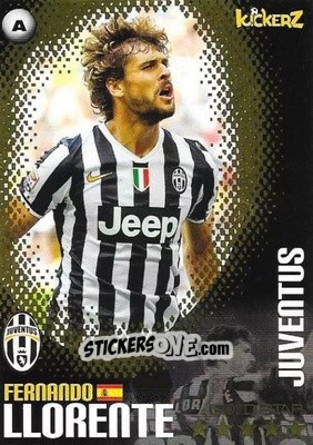 Figurina Fernando Llorente - Football Stars 2013-2014 n. 157 - Kickerz