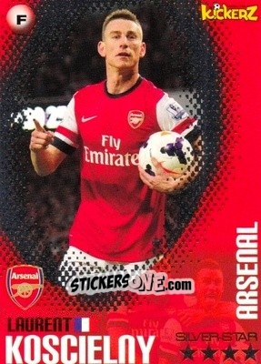 Figurina Laurent Koscielny - Football Stars 2013-2014 n. 177 - Kickerz