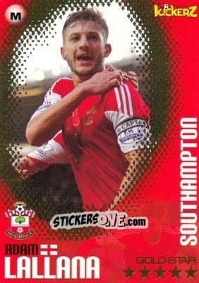 Cromo Adam Lallana - Football Stars 2013-2014 n. 182 - Kickerz