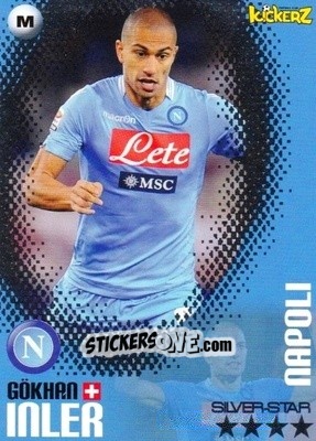 Figurina Gökhan Inler - Football Stars 2013-2014 n. 193 - Kickerz