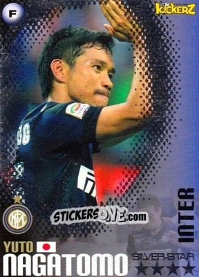 Figurina Yuto Nagatomo - Football Stars 2013-2014 n. 200 - Kickerz