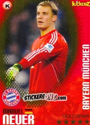 Cromo Manuel Neuer - Football Stars 2013-2014 n. 213 - Kickerz