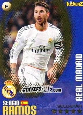 Cromo Sergio Ramos - Football Stars 2013-2014 n. 224 - Kickerz