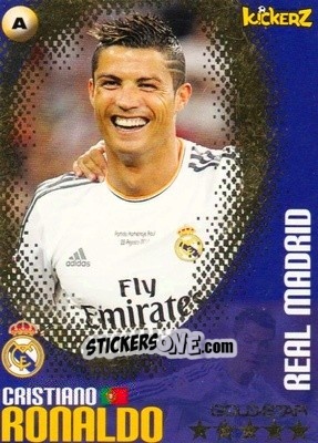 Figurina Cristiano Ronaldo - Football Stars 2013-2014 n. 234 - Kickerz