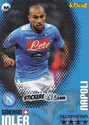 Figurina Gökhan Inler - Football Stars 2013-2014 n. 241 - Kickerz