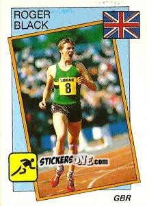 Figurina Roger Black - Supersport 1987 n. 3 - Panini