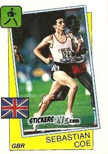 Figurina Sebastian Coe - Supersport 1987 n. 7 - Panini