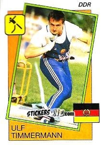 Figurina Ulf Timmermann - Supersport 1987 n. 8 - Panini