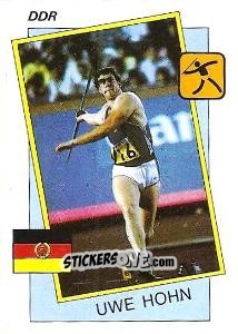 Figurina Uwe Hohn - Supersport 1987 n. 18 - Panini