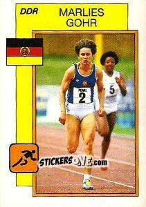 Figurina Marlies Gohr - Supersport 1987 n. 21 - Panini
