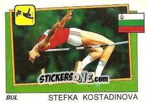 Figurina Stefka Kostadinova - Supersport 1987 n. 22 - Panini